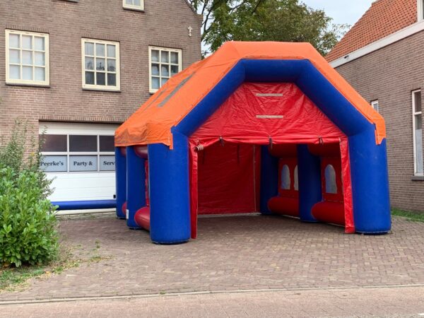 Opblaasbare tent 6 x 5 meter