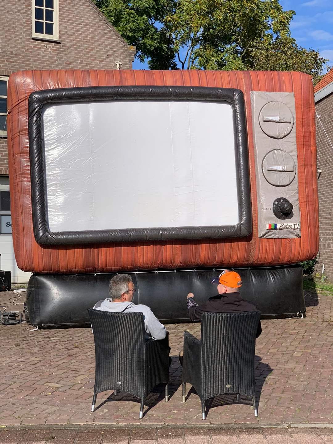 Grote opblaasbare thuisbioscoop - Afbeelding 2