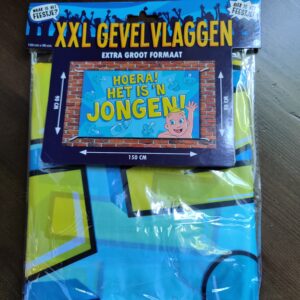 Gevelvlag een jongen
