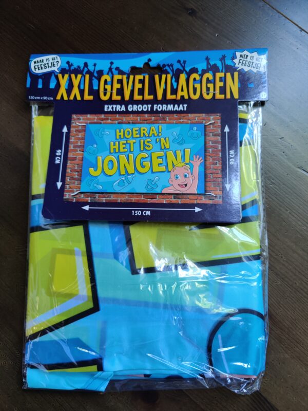 Gevelvlag een jongen